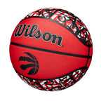 Wilson Nba Team Graffiti Basketball - Toronto Raptors, Size 7-29.5''
