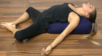 Yoga Bolster Large Rectangular Leg/Back Cushion Support For Active Yoga, 25.5''X13.75''X9.5'', Removable Durable Cover For Easy