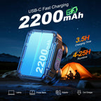 ISEYOU Running Lights for Runners 800LM, 6 Modes Running Light with 45Adjustable Tilt, IPX5 Waterproof Rechargeable Visibility R