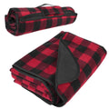 Tirrinia Outdoors Waterproof Blanket, 59X 79 Lightweight Fleece Stadium Windproof Throw Mat For Boat, Traveling, Camping, Hiking