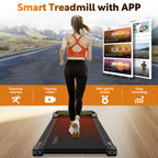 Lysole Walking Pad Treadmill With Incline,Treadmills For Home And Office,340 Lb Capacity,4 In 1 Portable Under Desk Treadmill Wi