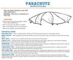 Pacific Play Tents 86-941 Kids 12-Foot Parachute With Handles And Carry Bag