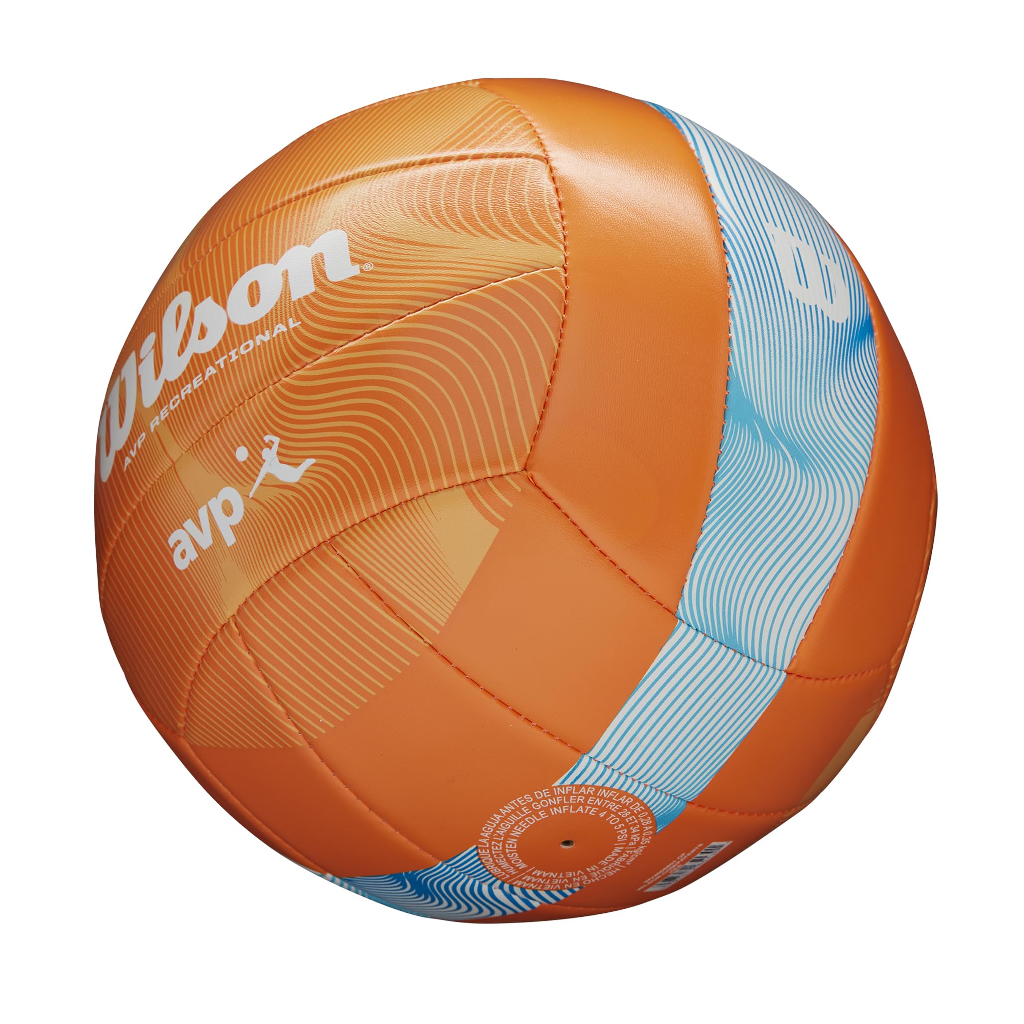 Wilson Avp Movement Volleyball - Orange/Blue