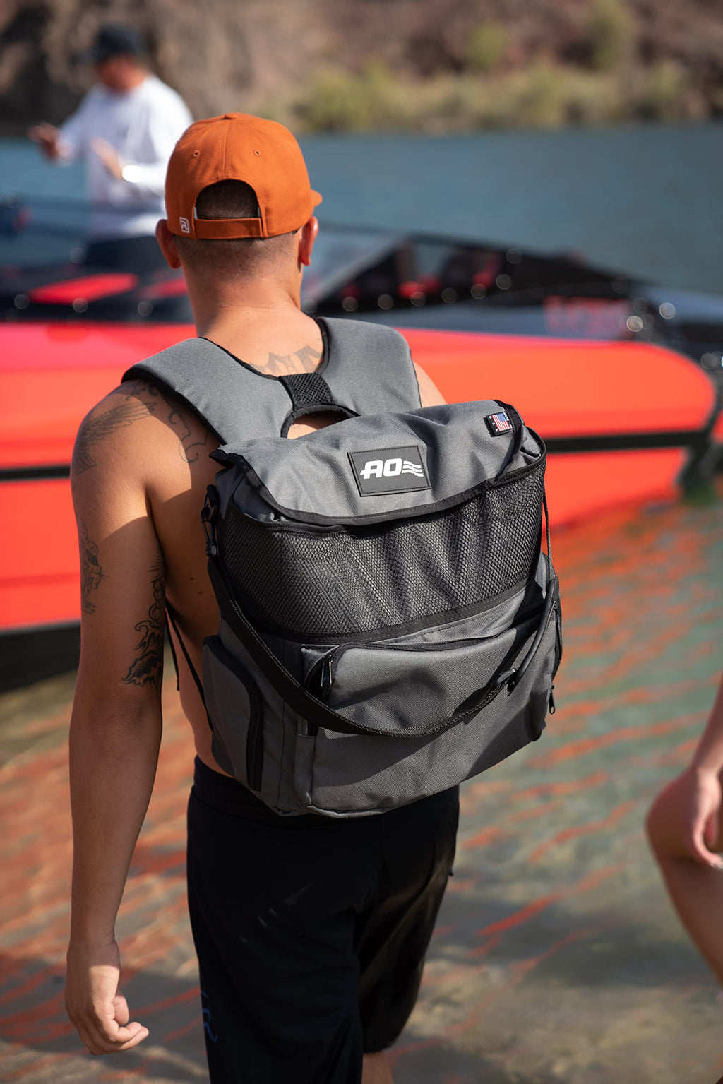 Ao Coolers Aobpbk 18-Pack Backpack Cooler - Black