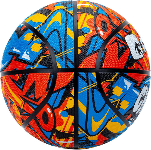 AND1 Chaos Rubber Basketball: Official Regulation Size 7 (29.5 inches) Rubber Basketball - Deep Channel Construction Streetball,