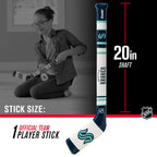 Franklin Sports Seattle Kraken Nhl Mini Soft Hockey Stick Set - Nhl Team Soft Foam Mini Hockey Stick And Ball Set - Great Toy Fo