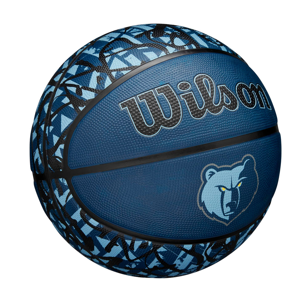 Wilson Nba Team Graffiti Basketball - Memphis Grizzlies, Size 7-29.5''