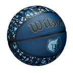 Wilson Nba Team Graffiti Basketball - Memphis Grizzlies, Size 7-29.5''