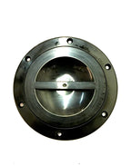 Automotive Authority 5'' Round Access Hatch Cover Deck Plate For Rv Marine Boat (Black)