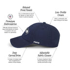 Foco Men'S Seattle Seahawks Cap Nfl Logo Casual Hat, Team Color