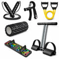 Wellesa 6in1 Home Gym Combo | Skipping Rope, Push Up Board & More