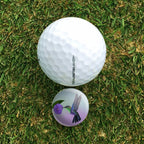 Graphics & More Hummingbird Crowned Woodnymph Purple Violet Golf Hat Clip With Magnetic Ball Marker