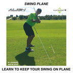 Mvp Sport Golf Alignment Rods (Morodz) Training Aid 2-Pack (Blue)
