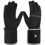 Savior Heat Heated Liners Gloves For Men Women, 2023 Electric Rechargeable Battery Thermal Thin Gloves For Winter Skiing Typing