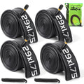Hydencamm 4 Pack 29x1.75/2.125 Bike Tube, 29 Inch Bike Tire Tube with 32mm AV Schrader Valve, Butyl 29 Bike Tube with 2 Tire Lev