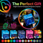 Bike Wheel Lights by Brightz WheelBrightz LED Burning Man Bike Lights Bicycle Accessories Spoke Decorations for The Playa - Be S