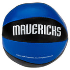 Franklin Sports Nba Dallas Mavericks Toy Basketballs - 2 Pack Of Kids Soft Mini Basketballs For Over The Door + Indoor Hoops - N