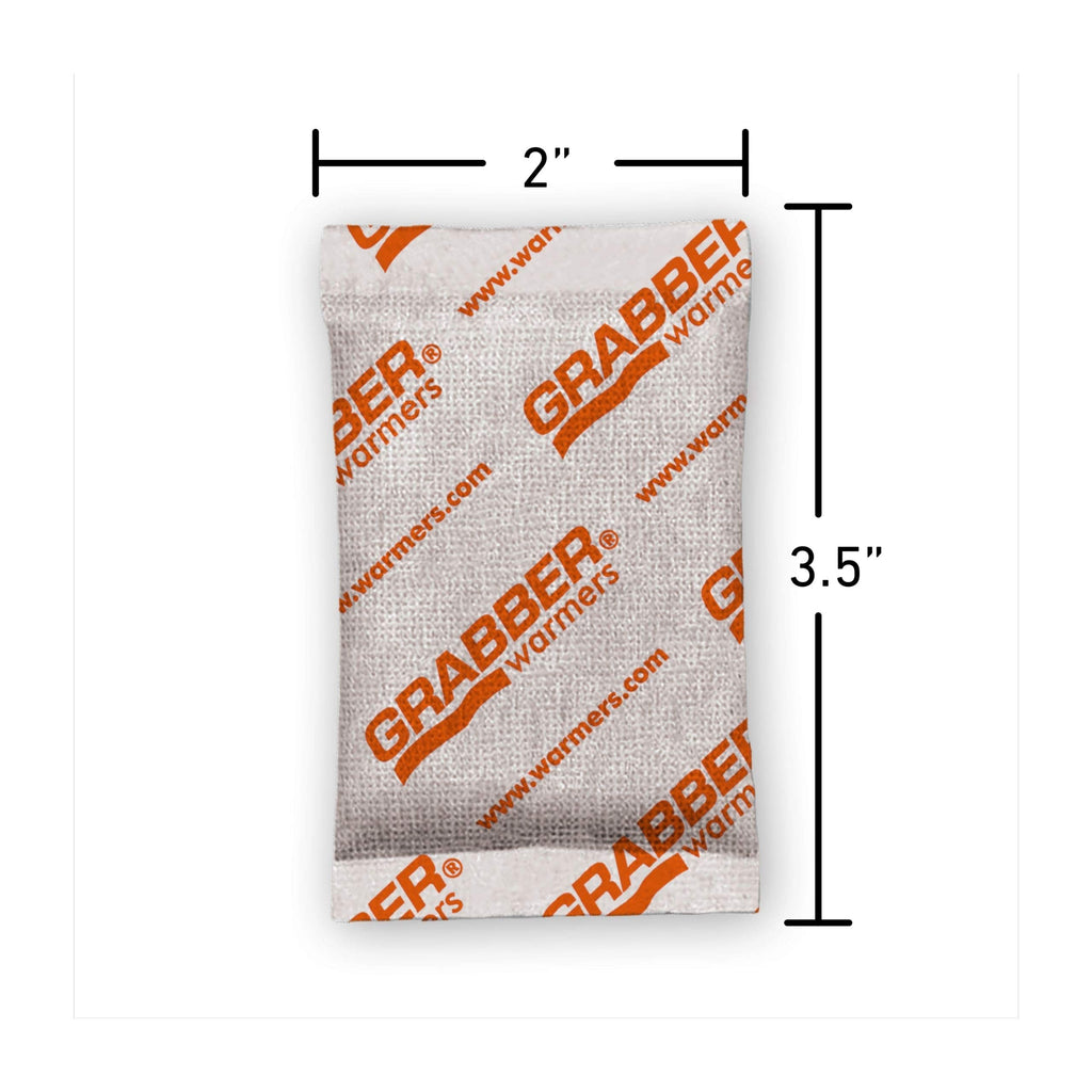 Grabber Hand Warmers - Long Lasting Safe Natural Odorless Air Activated Warmers - Up To 7 Hours Of Heat - 10 Pairs,One Color,Hwp