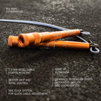 PICSIL - BEE High Speed Skipping Rope | Aluminum & Double Bearing System | Self-Adjusting for Cross Training, Boxing & Fitness |