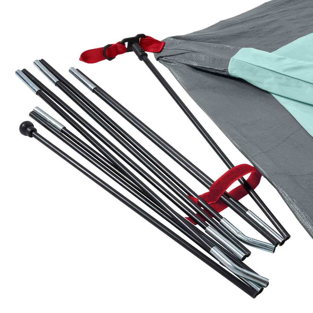 Coleman Skydome Watercolor Series 6-Person Camping Tent, Weatherproof Tent Includes Pre-Attached Poles, Rainfly, Carry Bag, And