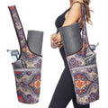 Ewedoos Yoga Mat Bag With Large Size And Zipper Pocket, Fit Most Mats (Ancient Totem)