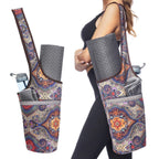Ewedoos Yoga Mat Bag With Large Size Pocket And Zipper Pocket, Fit Most Size Mats. (Namaste)