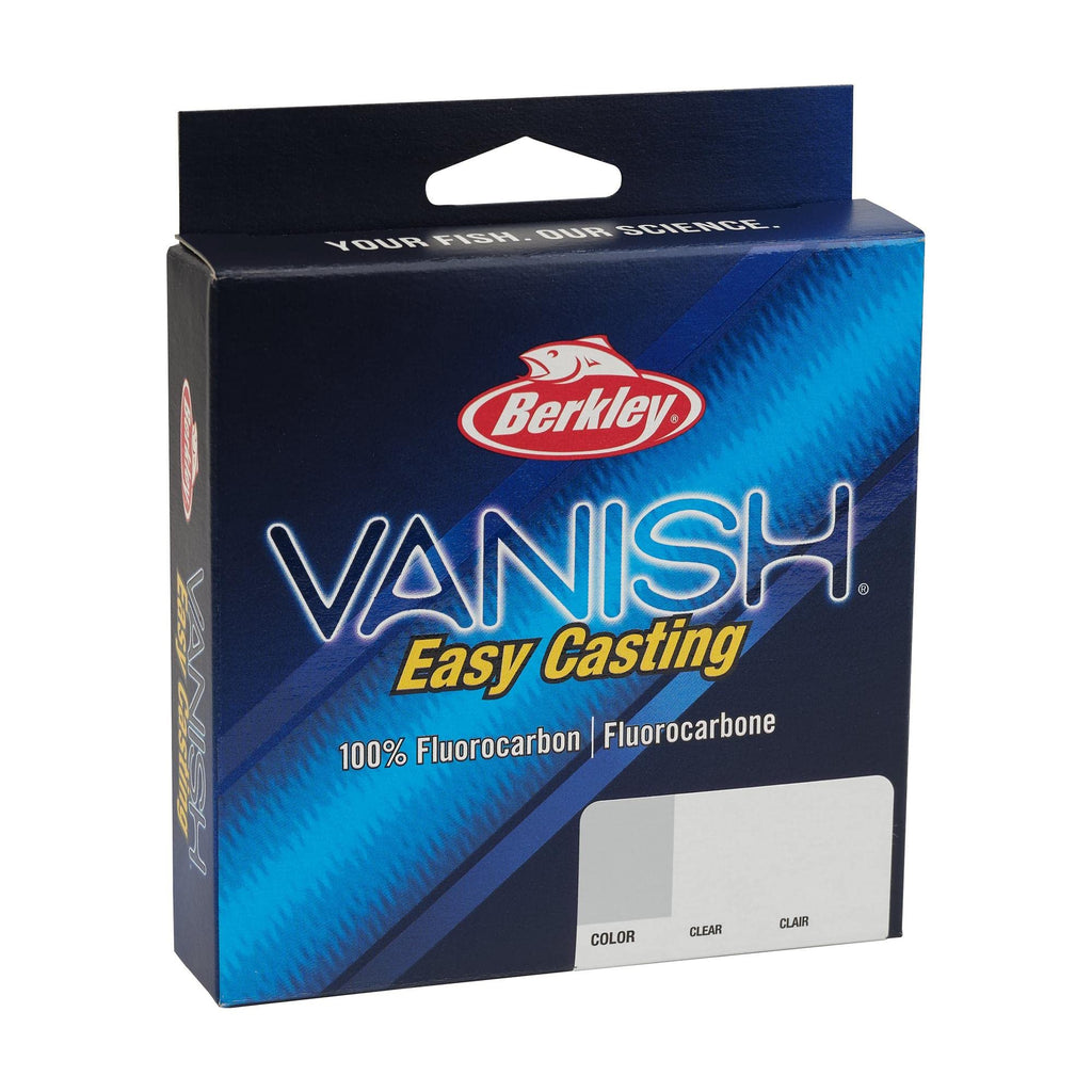 Berkley Vanish, Clear, 20Lb | 9Kg, 250Yd | 228M Fluorocarbon Fishing Line, Suitable For Saltwater And Freshwater Environments