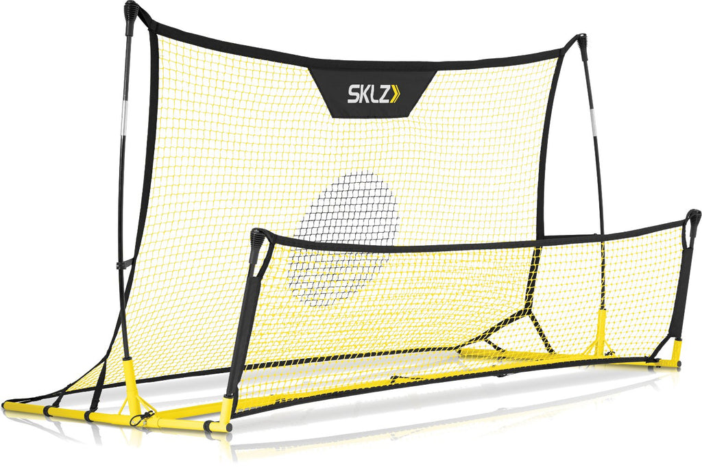 Sklz Quickster Soccer Trainer Portable Soccer Rebounder Net For Volley, Passing, And Solo Training