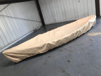 13 14 Canoe/Kayak Cover By Cypress Rowe Outfitters / 16 Oz Canvas For Indoor Or Outdoor Storage, Complete Protection