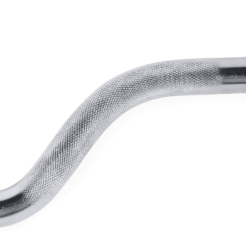 Cap Barbell Olympic Super Curl Bar New Version, 48-Inch (Obis-48)