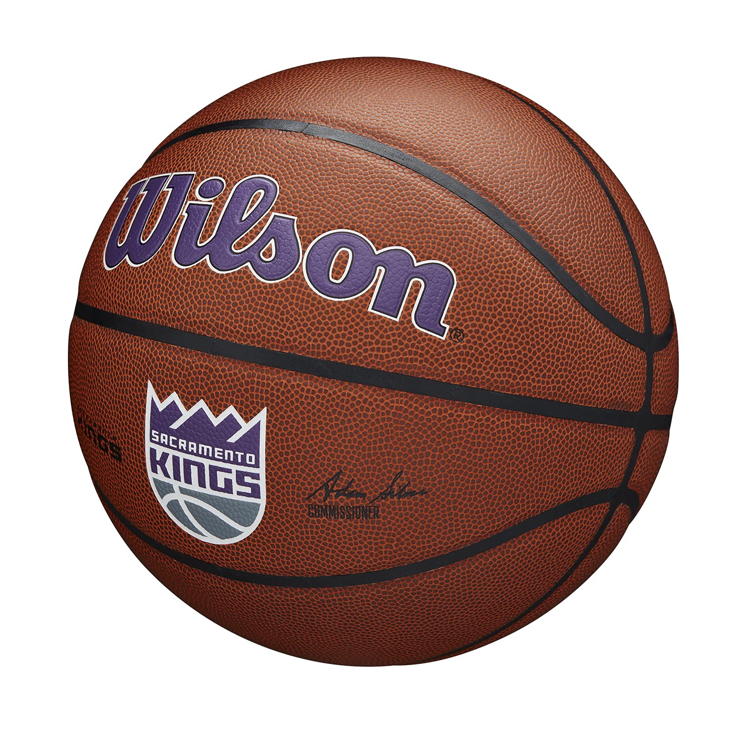 Wilson Nba Team Alliance Basketball - Size 7 - 29.5'', Sacremento Kings