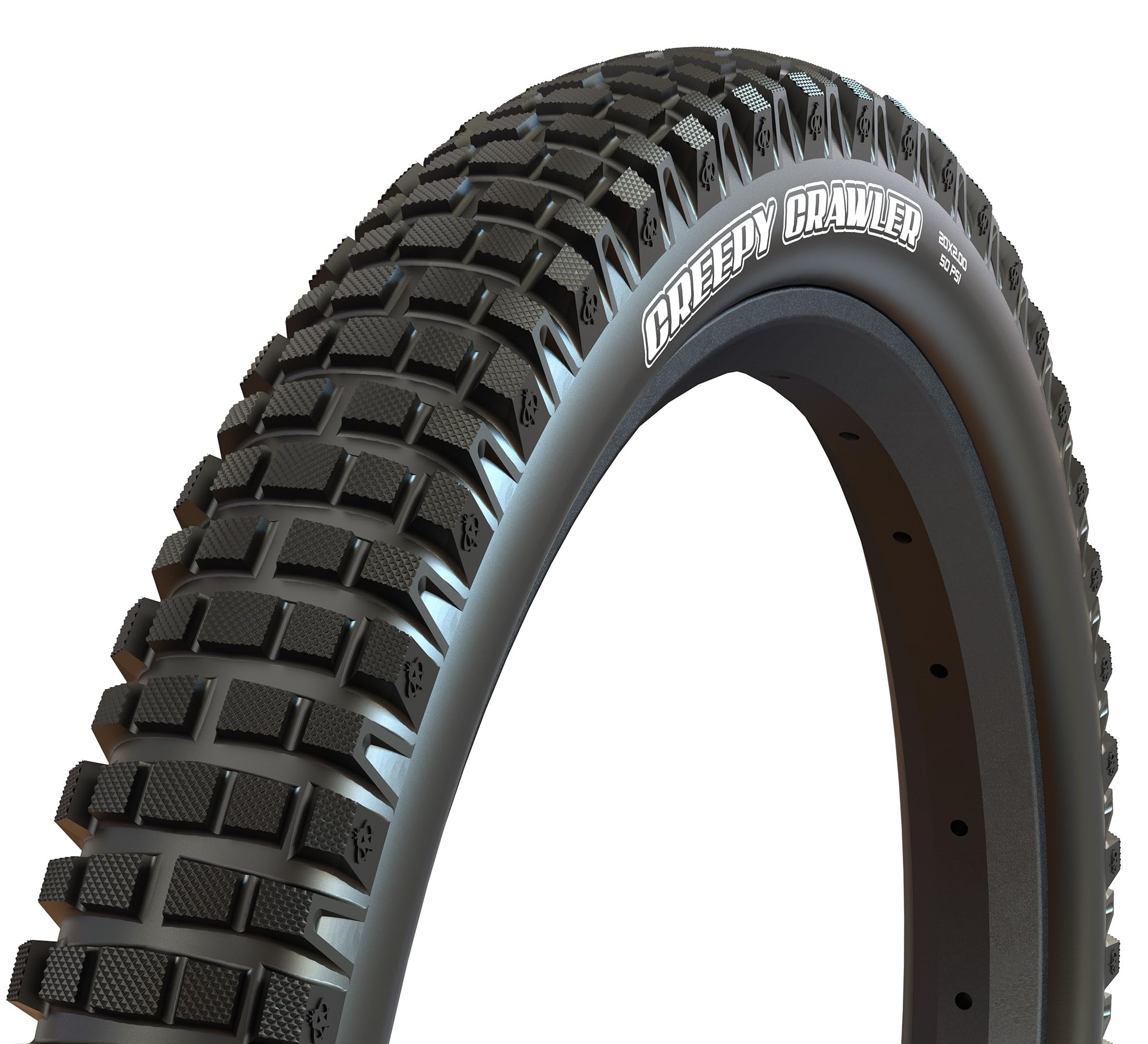 MAXXIS Creepy Crawler - 20x2.00-F - Super Tacky | Wire Bead - Super Tacky | Excellent Traction