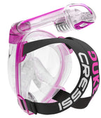 Cressi Duke Dry, Clear/Translucent Pink, S/M