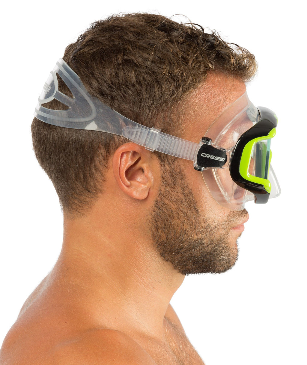 Cressi Pano 3, Clear/Lime
