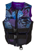 O'Brien Women'S Spark Flex V-Back Life Jacket, Purple, Large