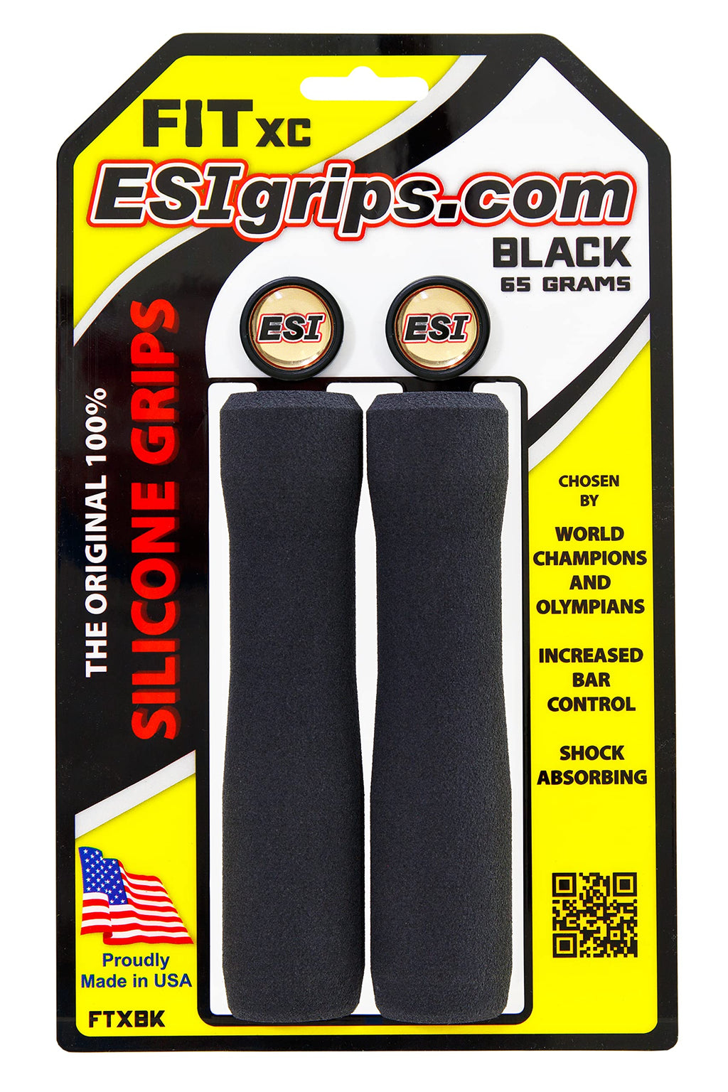 Esi Grips Fit Xc Grips (Black)