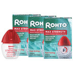 Rohto Cool Max Maximum Redness Relief Cooling Eye Drops, 04 Fl Oz (Pack Of 3)