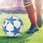Runleaps Soccer Ball Size 3 For Kids, Ball Toys With Star Pattern Official Size Soccer Balls For Training, Playing, Boys, Girls,