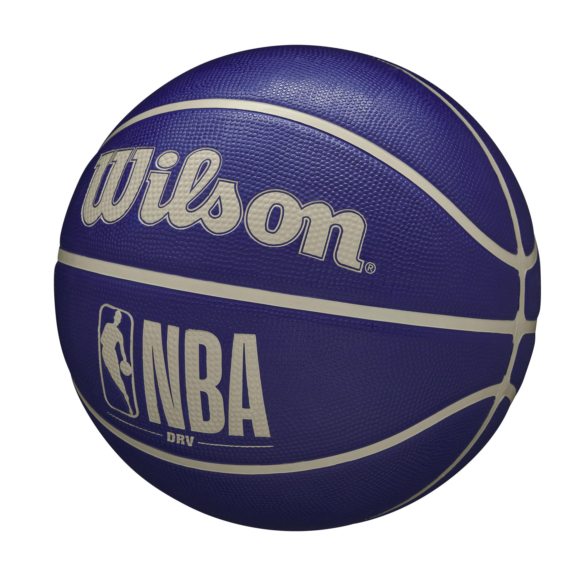Wilson Nba Drv Outdoor Basketball - Indigo/Beige, Size 6-28.5''