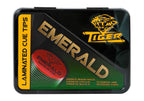 Tiger Emerald Laminated Billiard Cue Tips 2 (Two) Pcs - 13 Or 14 Mm (13 Mm)