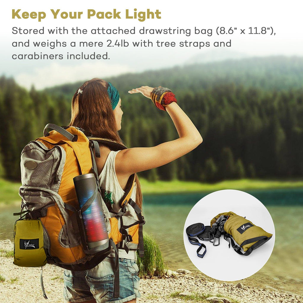 Outdrsy Reinforced Camping Full Set, 118'' X 78''/550Lbs