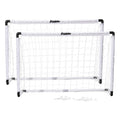 Franklin Sports Kids Soccer Goal Set - Portable Backyard Youth Soccer Goals - 2 Mini Soccer Goals with Ground Stakes - 54 x 36,B