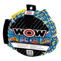 Wow Sports 6K 60 Ft. Tow Rope With Floating Foam Buoy 1 2 3 Or 4 Person Tow Rope For Boating, 11-3020