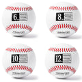Thorza Weighted Baseballs for Pitching & Throwing Training - Velocity Building Balls for Hitting Practice & Strength Development