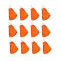 Windy City Novelties - 12 Pack - Pom Poms (Orange)