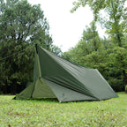 Free Soldier Camping Tarp Waterproof Portable Multifunctional Outdoor Traveling Awning Backpacking Shelter Rain Tarp (Lake Green