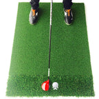 Ruyshu Golf Simulator Tees for Mat, Plastic Indoor Golf Tees for Winter Turf and Driving Range, Pack of 10 Tall & 10 Short (Whit