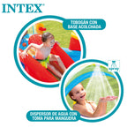 Intex Rainbow Ring Inflatable Play Center, 117'' X 76'' X 53'', For Ages 2+