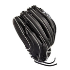Wilson 2022 A700 12.5'' Fastpitch Outfield Glove - Left Hand Throw, Black/White