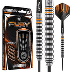 Winmau Fury 22 Gram Tungsten Darts With Prism Flights And Vecta Shafts (Stems)
